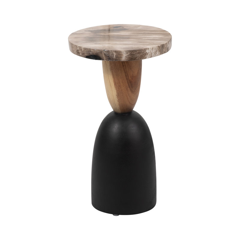 Table d'appoint en bois massif 20 po Magnolia