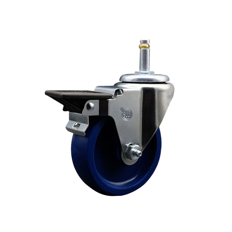 Solid Swivel Grip Ring Stem Caster