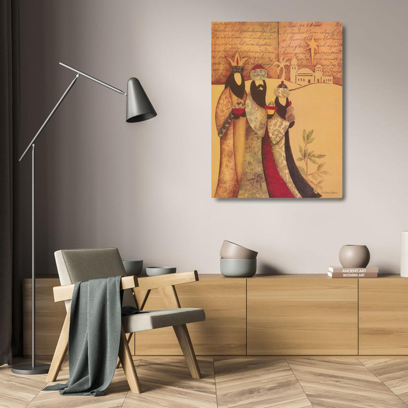 Three Wise Men, 24" H x 18" W