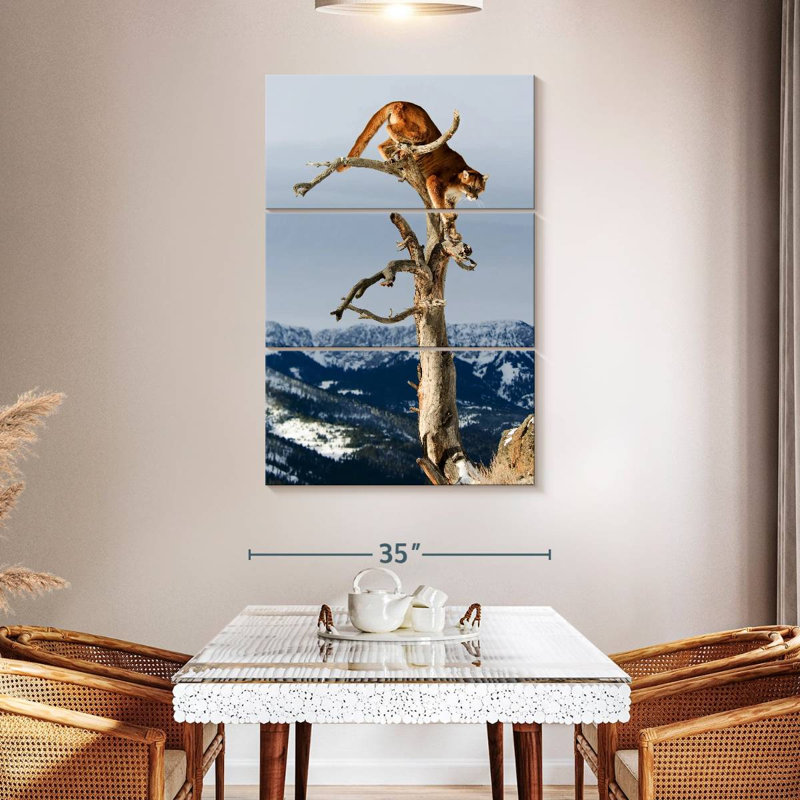 Brampt Tree Cougar, 50" H x 32" W