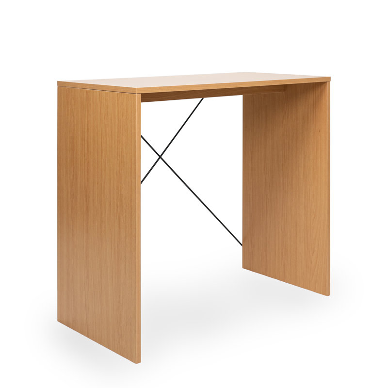 Hybrid X Desk Desk Shell, Beech