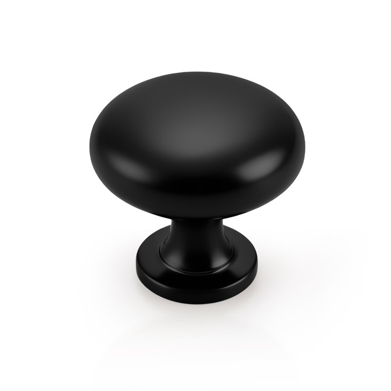 Boutons d'armoire Quincaillerie d'armoire solide pour commode, Noir mat