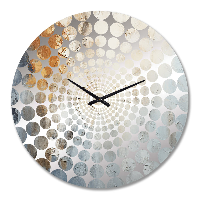 Horloge murale abstraite Moscow, Grand