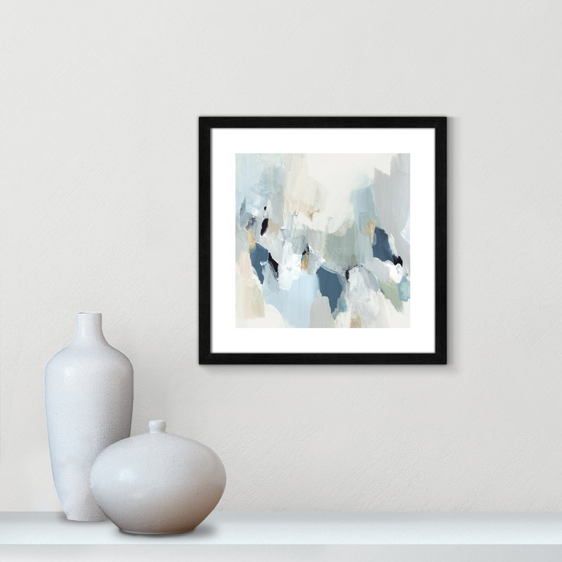 «Little Talks II» par Isabelle Z - reproduction d'art sur toile, H 28,75 po x l 28,75 po, Papier dans un cadre photo