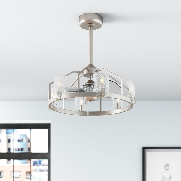 Aarun 27.76'' Ceiling Fan with Light Kit