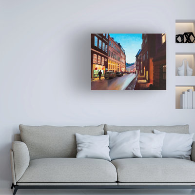 Bolog Key And Sea Vestergade Canvas Art