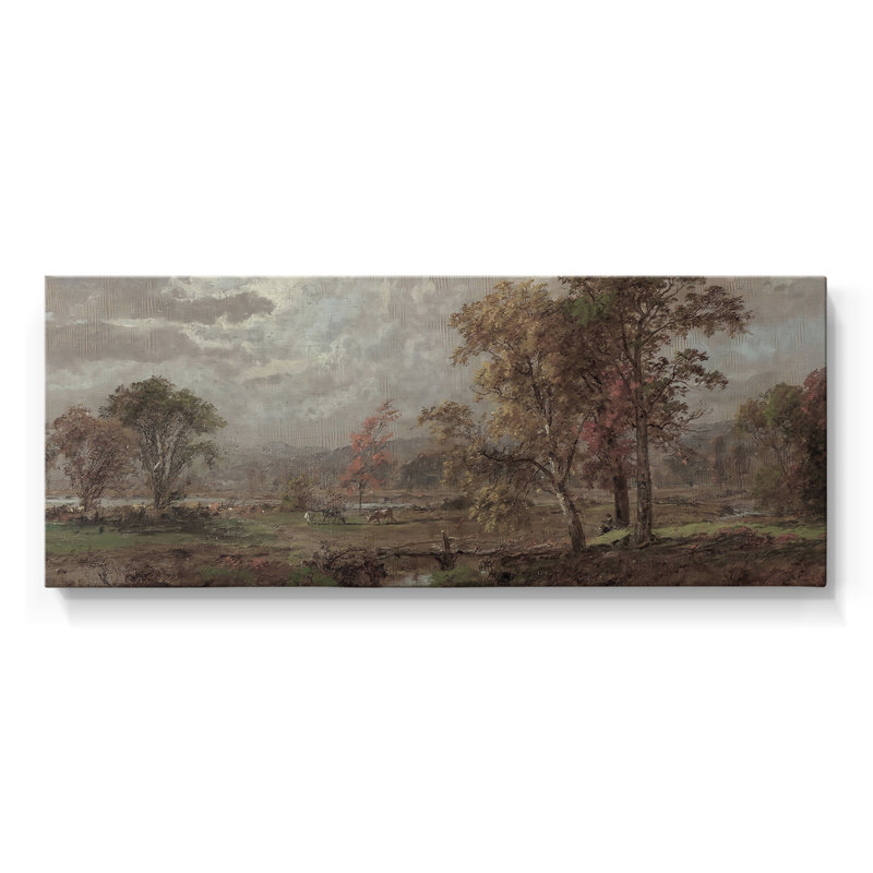 Série paysage - CDLV - Toile tendue avec châssis - Prêt à accrocher, H 12 po x l 30 po