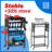 Adaeze Rolling Tool Rack With Wheels