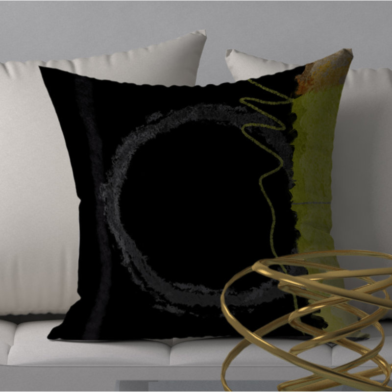 Housse et insert de coussin carré unique et infaillible, 24" X 24"