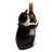 Enyeart Solid Wood Tabletop Wine Bottle Rack in Black