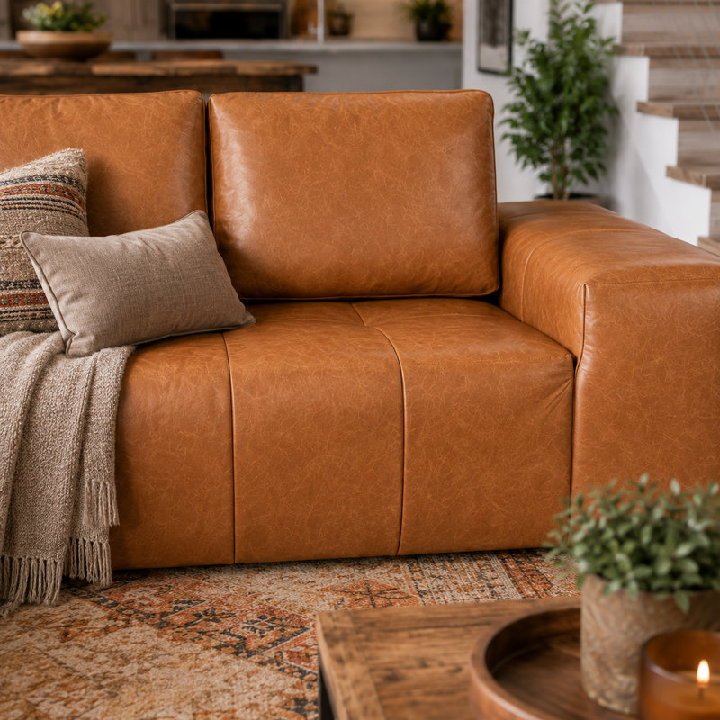 Canapé modulaire en forme de L avec méridienne Boneless Cloud - sans assemblage requis