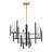 6 - Light Dimmable Cylinder Chandelier