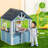 Wooden Playhouse, Kitchen and Pet Door
