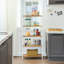 Solid Wood Freestanding Bathroom Shelves-105753438
