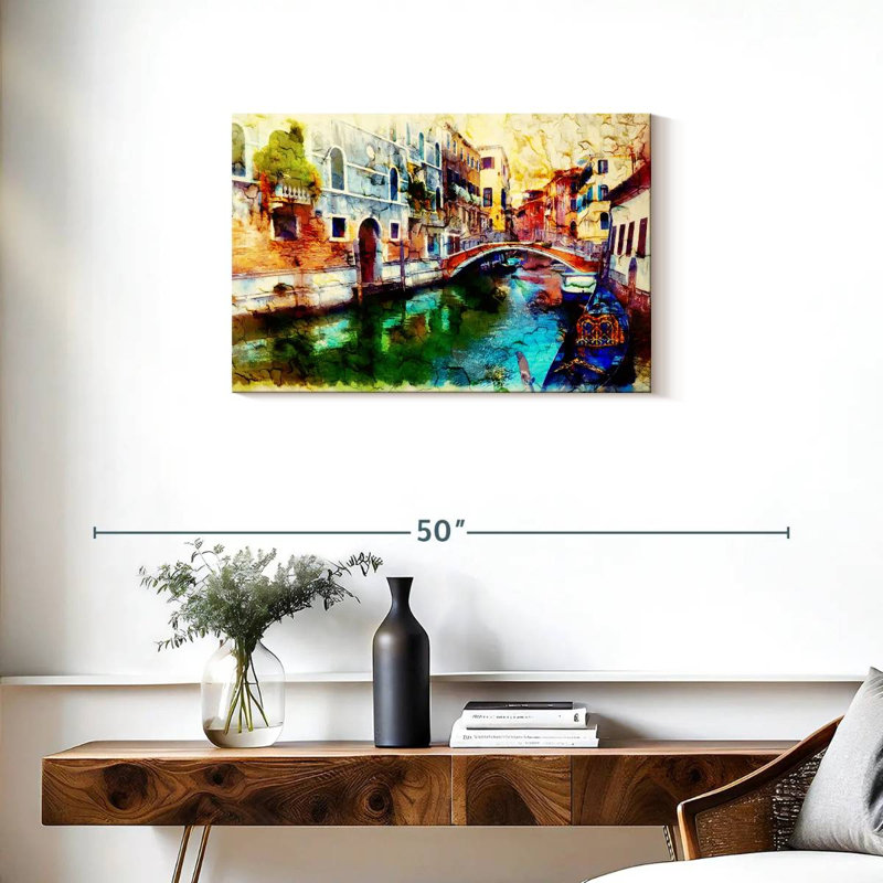 Hannes Memories Of Venice, H 20 po x l 30 po