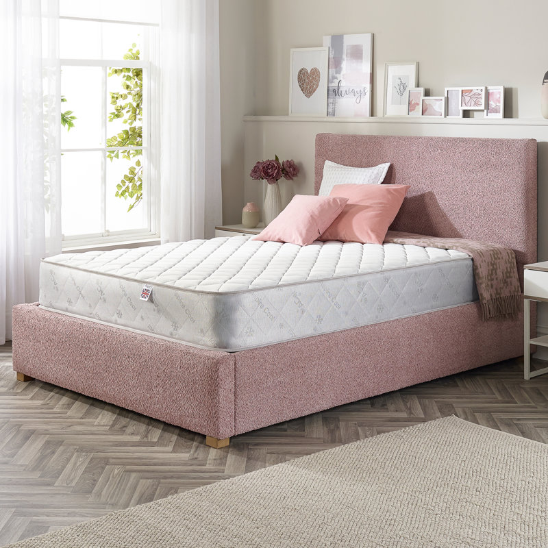 Dual Layer 600 Hybrid Mattress with Breathable Cooling Fabric, Small Single (2'6)