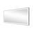 Wall Mounted Bathroom Framed LED Mirror Anti- Fog And Memory Function With Three Touch Switches-86066971