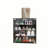 4 Layers Black Shoe Cabinet With Glass Door And Glass Layer Shoes Display Cabinet With LED Light Bluetooth Control