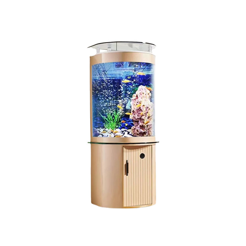 Réservoir d'aquarium moderne 55-63 gallons, Doré, 63 gallons (H 62,2 po x l 23,62 po x P 19,69 po)