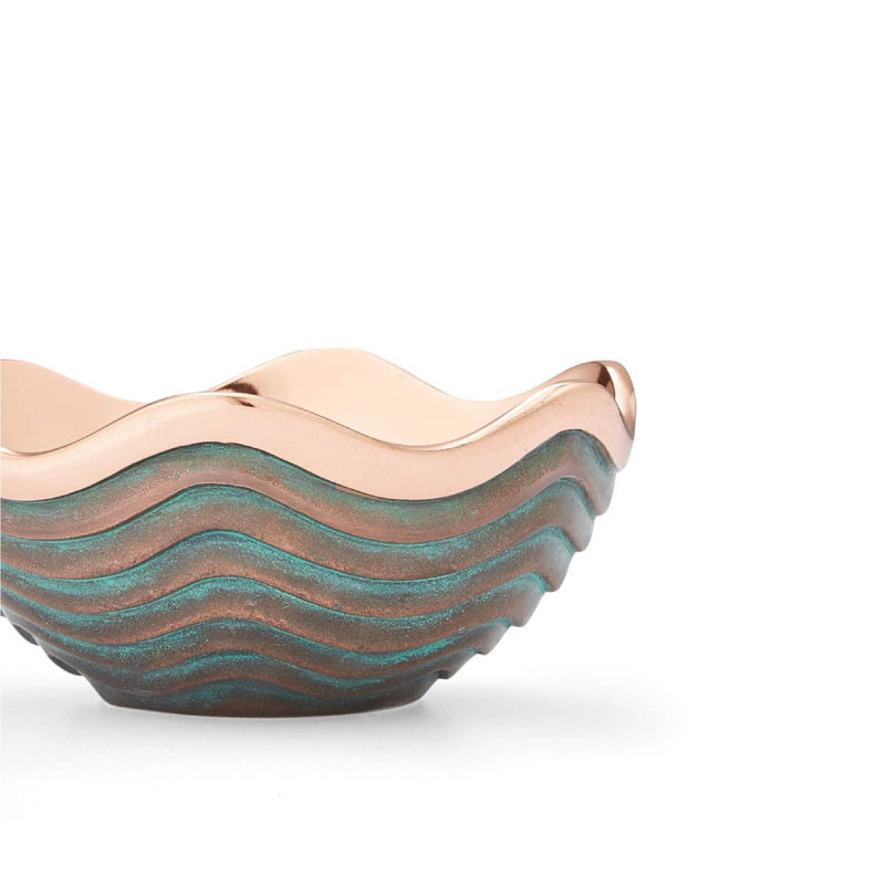 Nambe Copper Canyon Bowl 7 In Dia