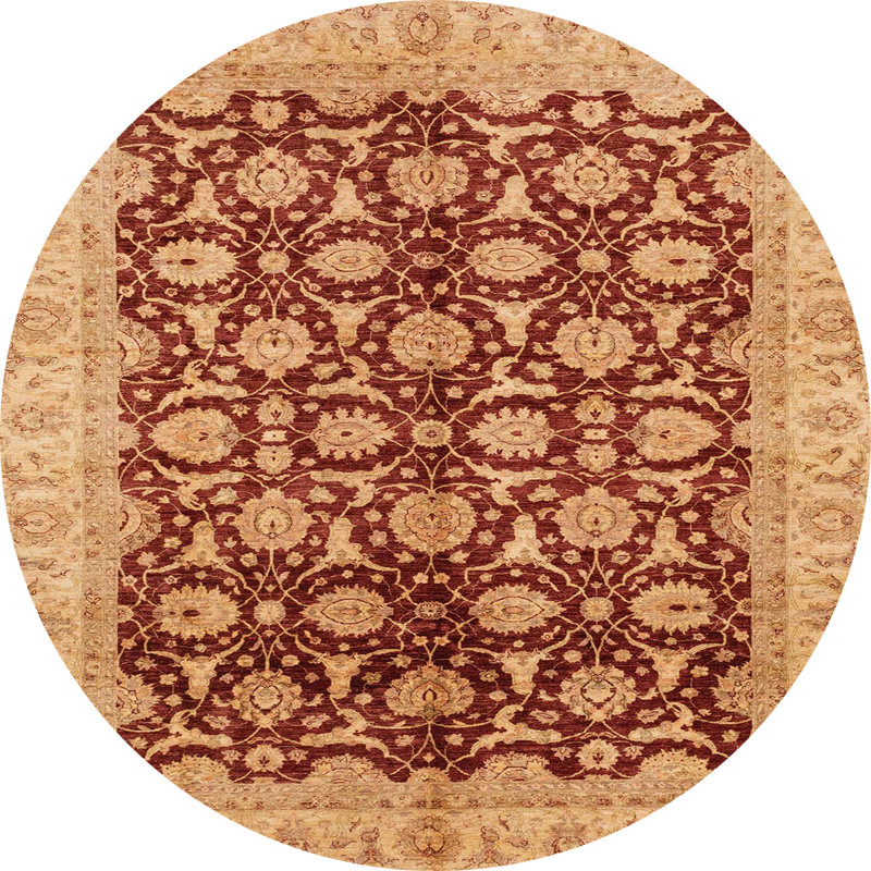 Abstract Indoor Rug, Round 3'