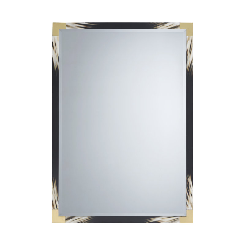 Vanucci Eclectics Rectangle Beveled Wall Mirror, 54" x 38"