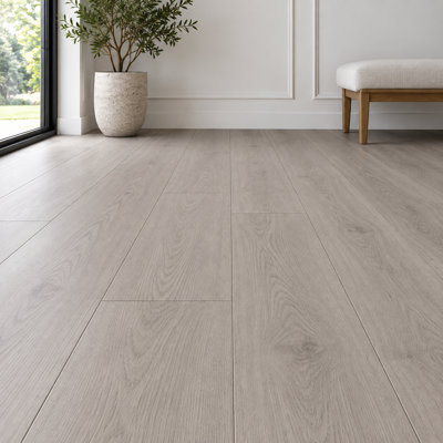 Tiger DENALI 9in x 48in 22 MIL Waterproof Rigid Core SPC Luxury Vinyl Plank Flooring