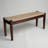 Orion 46" Solid Wood Entryway Bench with Hand-Woven Rope Seat-2086794408-2086794326