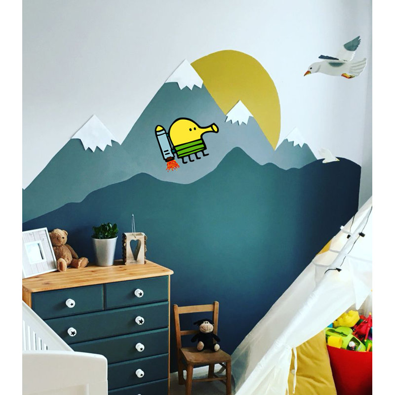 Wall Decal, 10" H x 11" W