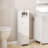 Bathroom Storage Cabinet With 2 Doors And Adjustable Shelf