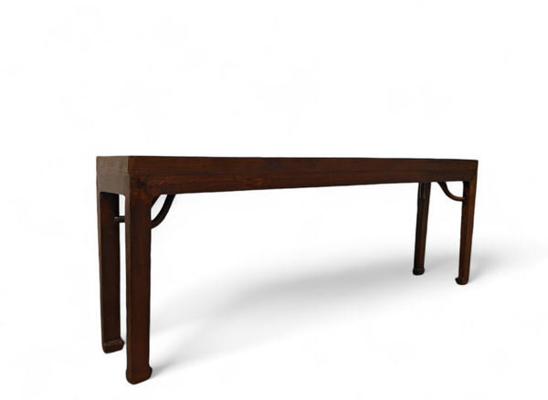 Console en bois massif 98,03149606299212 po