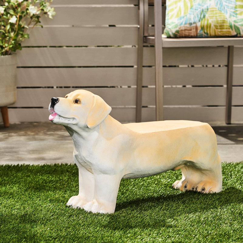 Banc de dégustation pour chien brun - sans assemblage