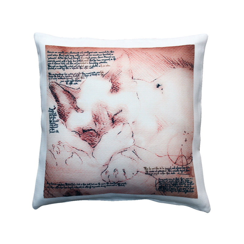 Coussin intérieur/extérieur pour chat sleeping Sleeping Cat