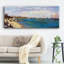 «The Beach At Sainte Adresse» par Monet, reproduction sur toile-41440885