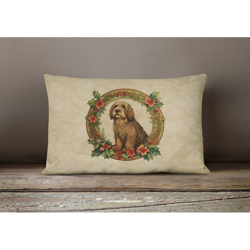 Coussin Christmas, 12 po x 16 po, Rectangulaire