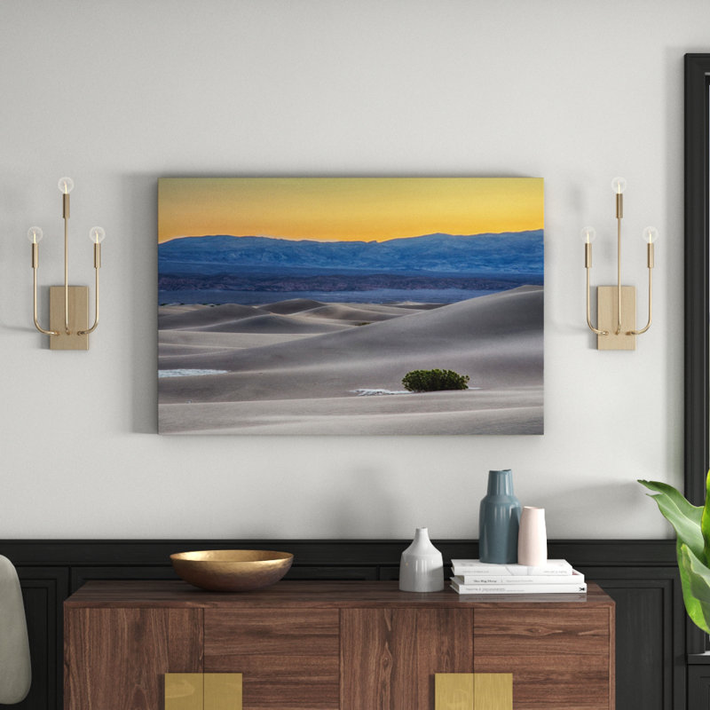 Rolling Sand Hills - Print, 76cm H x 114cm W x 3.81cm D, No Matte, Wrapped Canvas