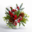 12'' Faux Pine Plant in Decorative Vase