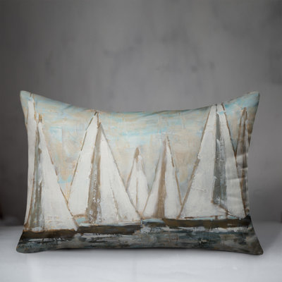 Outdoor Reversible Throw Pillow