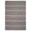 Tapis gris nouvel âge en laine 6 pi 2 po x 8 pi 8 po Dejour