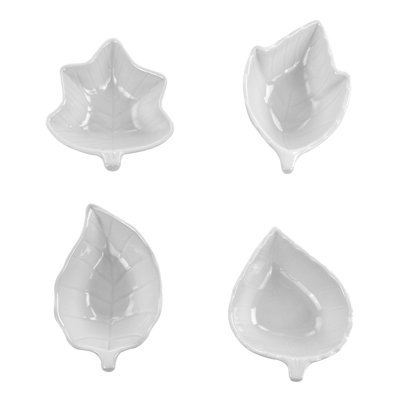 4 Piece Chips and Dip Platter Set