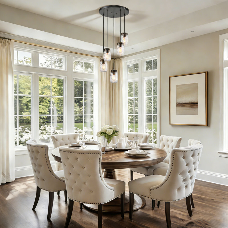 Carlile 5 - Light Matte Black Pendant