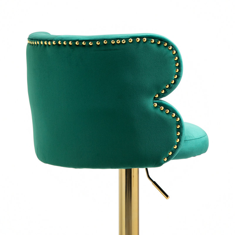 Izidor Franoise Stool, Emerald