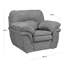 Ensemble de canapé et chaise en tissu Beedle, brun-122099515