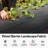 3ftx50ft 5oz Double-Layered Premium Weed Barrier Landscape Fabric