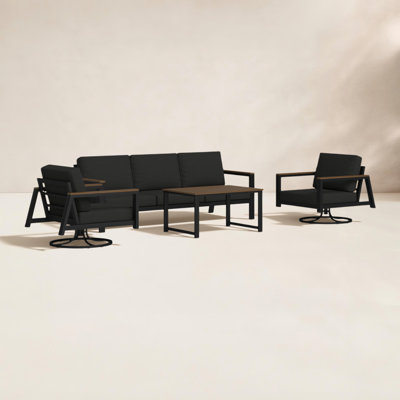 Townsend 5 Person Seating Group with Sunbrella® Cushions
