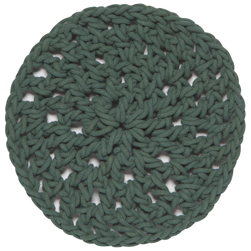 Round 1 Piece Trivet, Teal