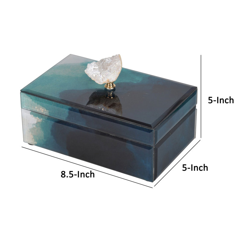Boîte à accessoires Hermial, H 5 po x l 5 po x P 8,5 po