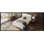 Lit plateforme double, lit plateforme en bois massif avec lattes de soutien et structure solide, sans sommier tapissier, blanc-230603818-230603821