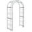 Pagan 48.5'' W x 18.5'' D Iron Arbor in Green-132913259