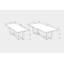 Gax Walnut Wood Dining Table-21648548-21648545